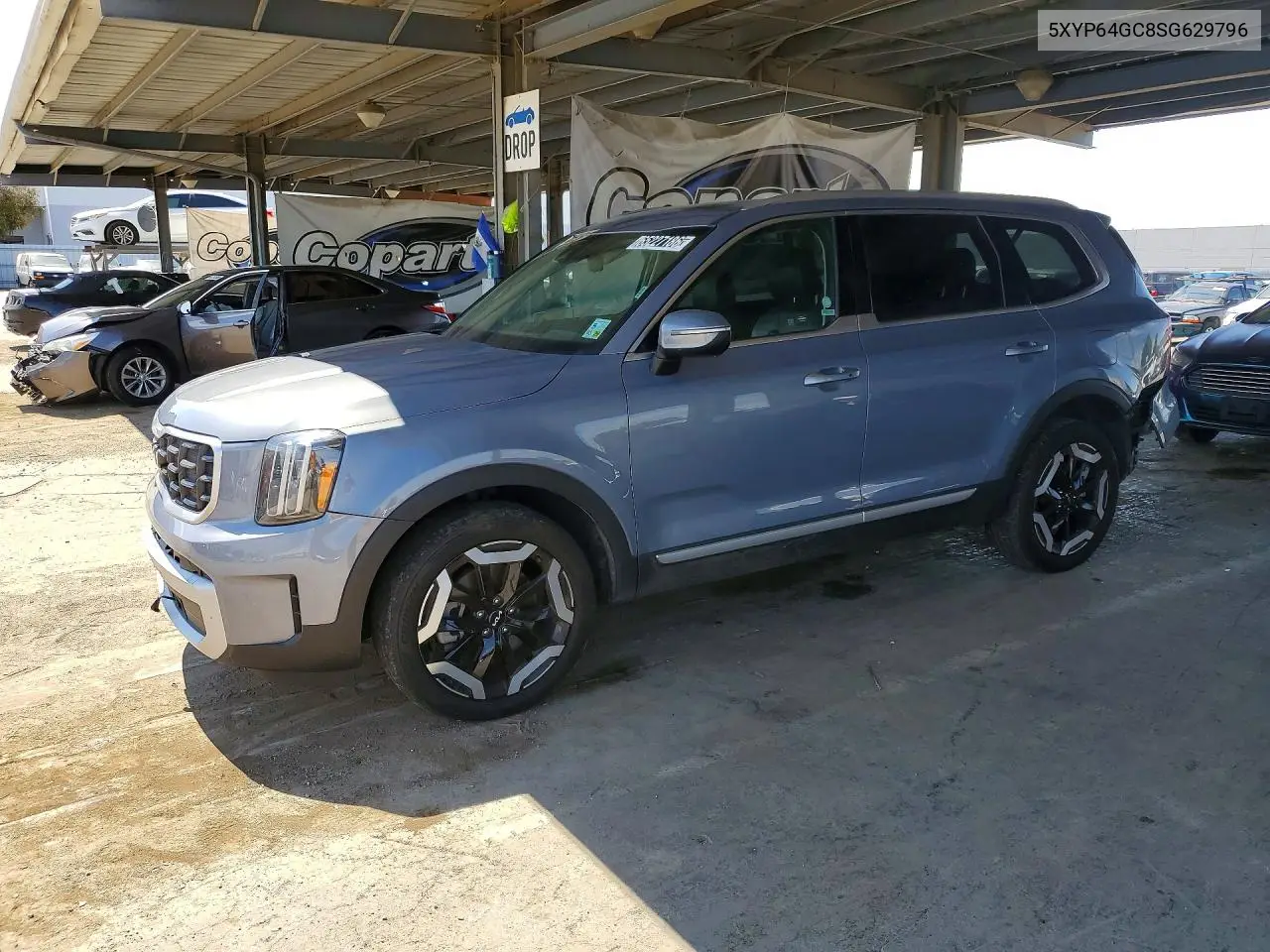 KIA TELLURIDE 2025, VIN 5XYP64GC8SG629796