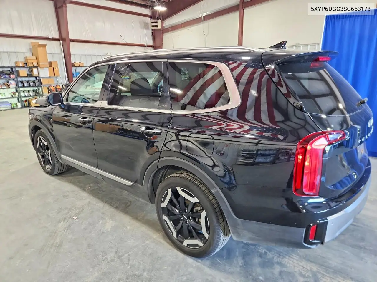 2025 KIA TELLURIDE VIN 5XYP6DGC3SG653178 — фото 2