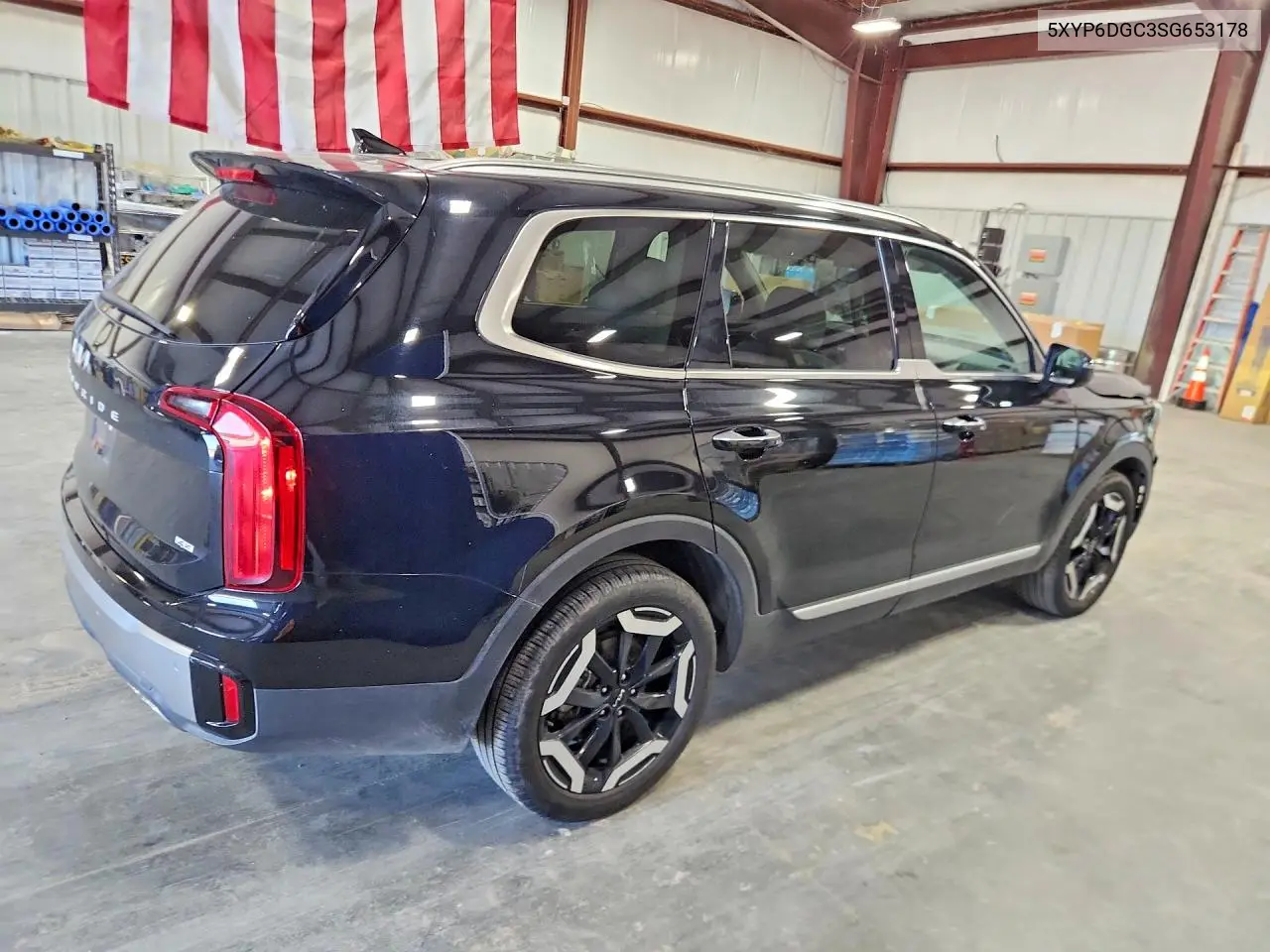 2025 KIA TELLURIDE VIN 5XYP6DGC3SG653178 — фото 3