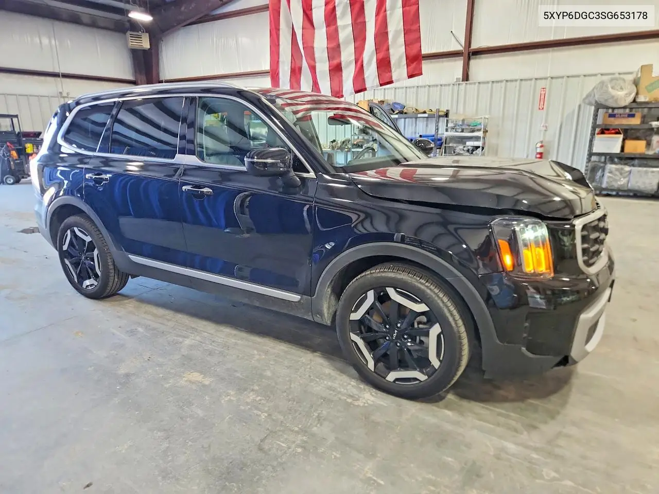 2025 KIA TELLURIDE VIN 5XYP6DGC3SG653178 — фото 4