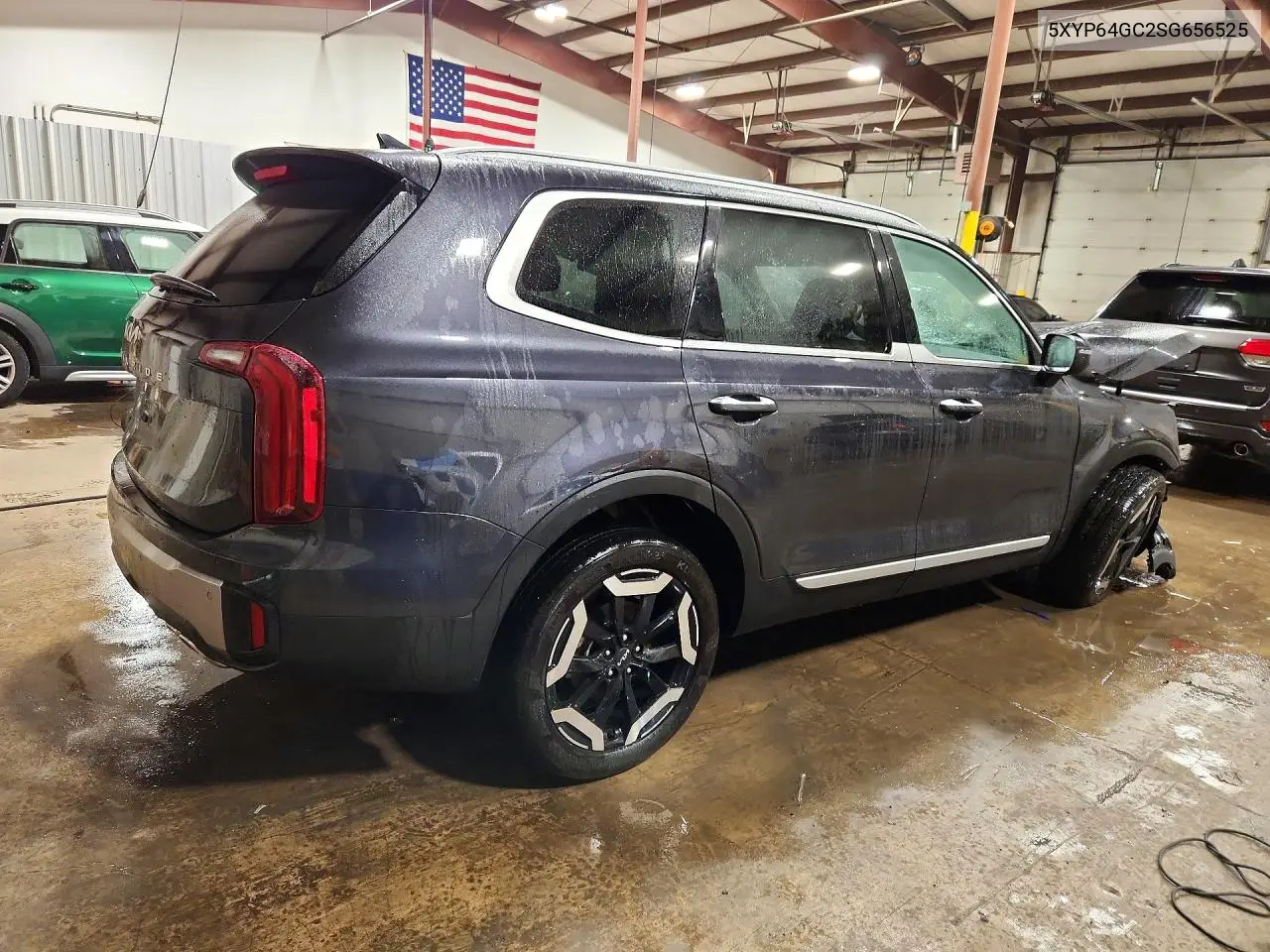 2025 KIA TELLURIDE VIN 5XYP64GC2SG656525 — фото 3