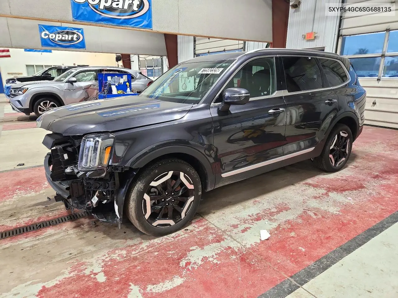 KIA TELLURIDE 2025, VIN 5XYP64GC6SG688135