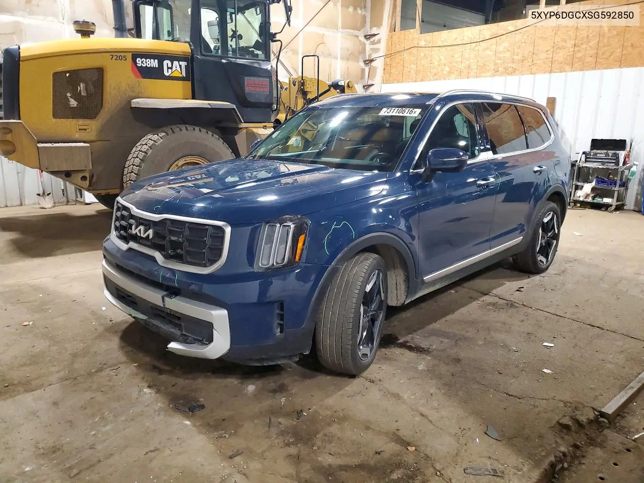 KIA TELLURIDE 2025, VIN 5XYP6DGCXSG592850