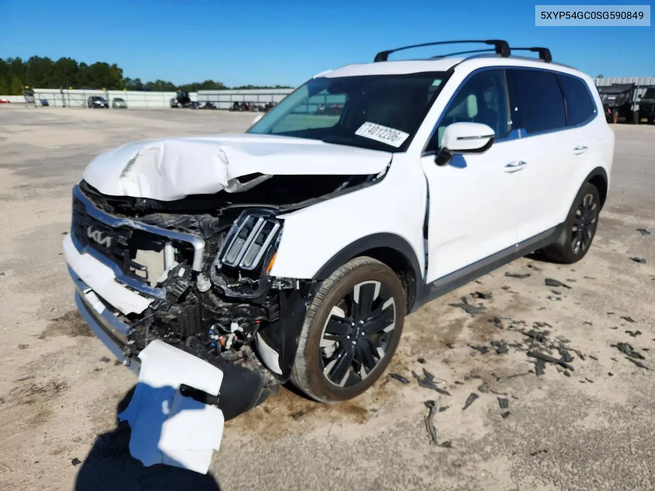 KIA TELLURIDE 2025, VIN 5XYP54GC0SG590849