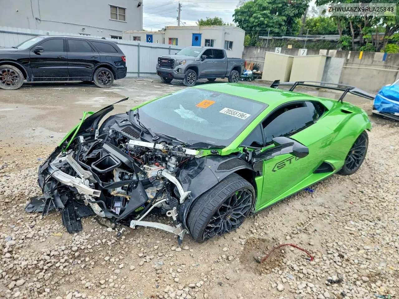 LAMBORGHINI HURACÁN 2024, VIN ZHWUA6ZX9RLA25843
