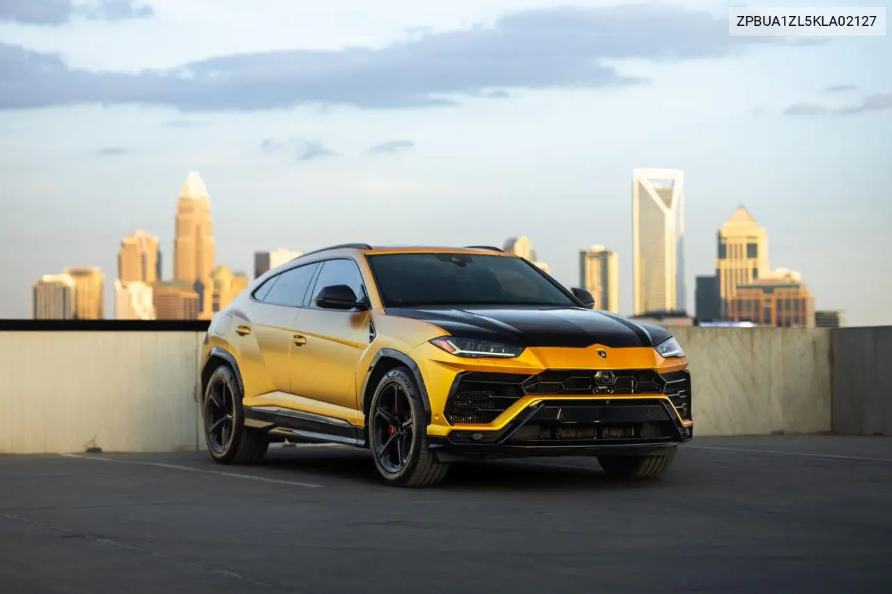 LAMBORGHINI URUS 2019, VIN ZPBUA1ZL5KLA02127