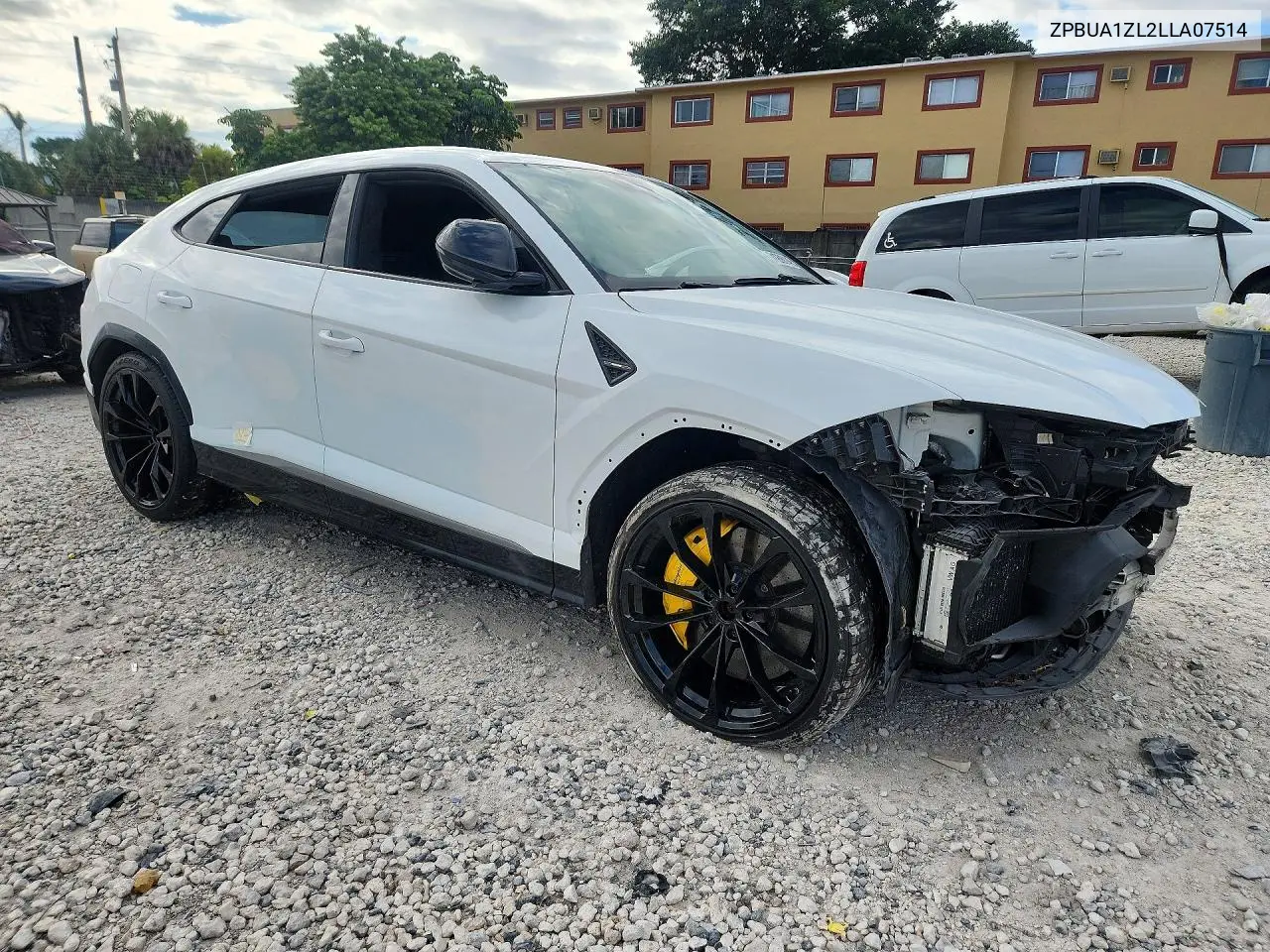 2020 LAMBORGHINI URUS VIN ZPBUA1ZL2LLA07514 — фото 4