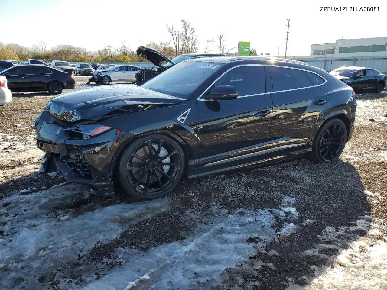 LAMBORGHINI URUS 2020, VIN ZPBUA1ZL2LLA08081
