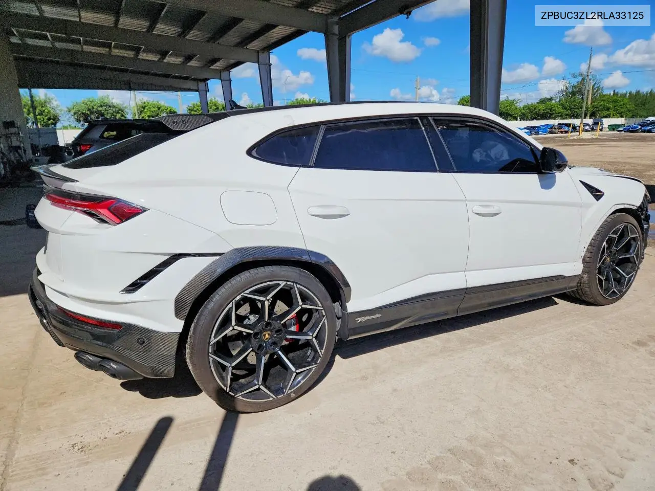2024 LAMBORGHINI URUS VIN ZPBUC3ZL2RLA33125 — фото 3