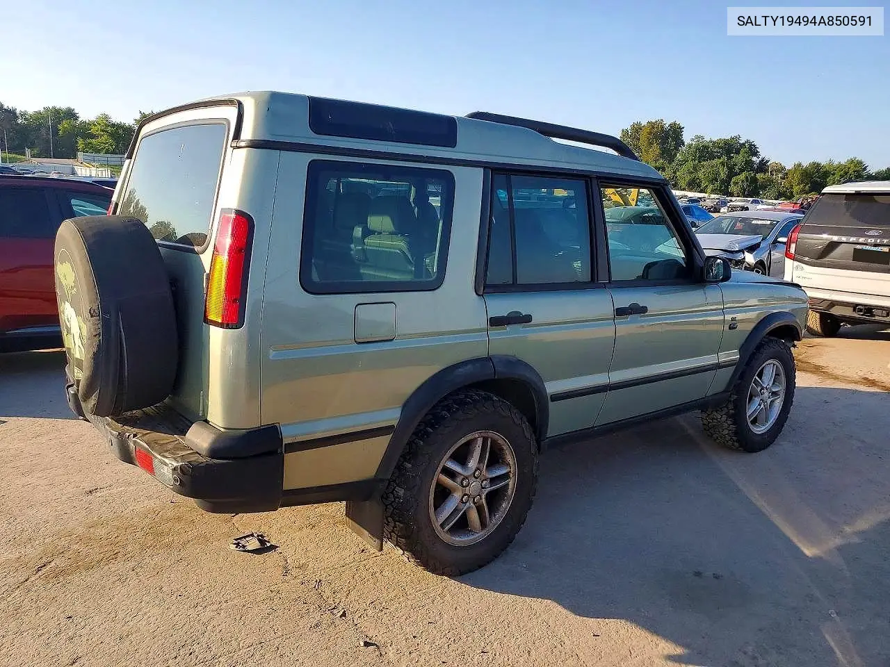 2004 LAND ROVER DISCOVERY VIN SALTY19494A850591 — фото 3