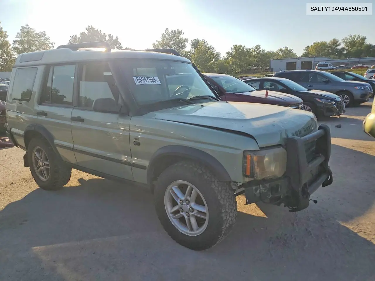 2004 LAND ROVER DISCOVERY VIN SALTY19494A850591 — фото 4