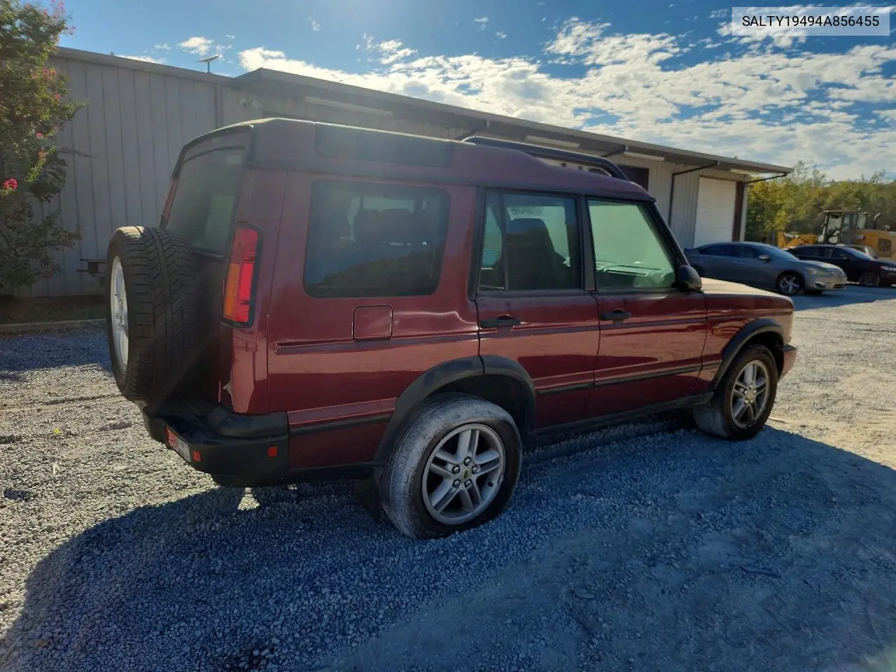2004 LAND ROVER DISCOVERY VIN SALTY19494A856455 — фото 3