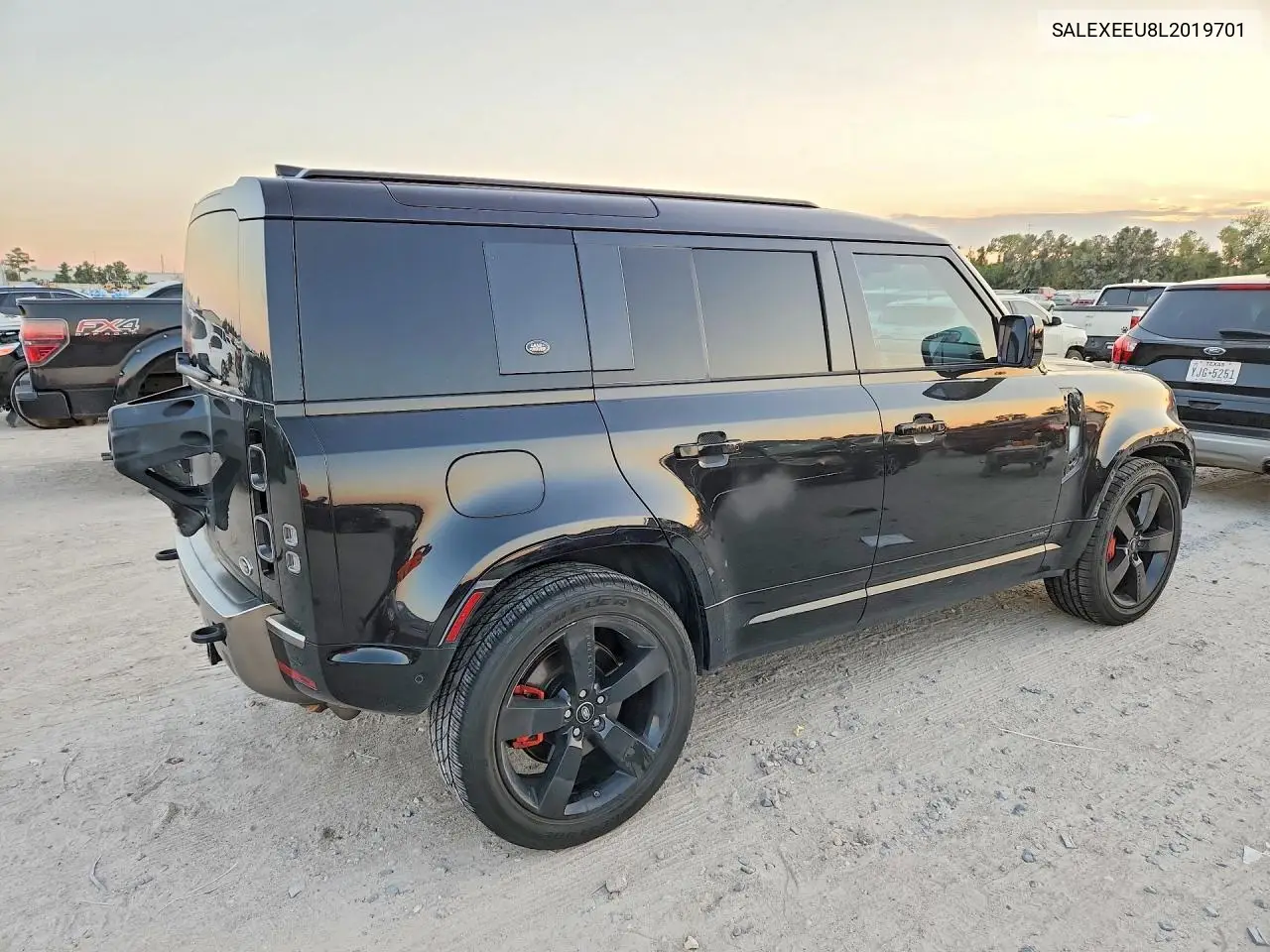 2020 LAND ROVER DEFENDER VIN SALEXEEU8L2019701 — фото 3