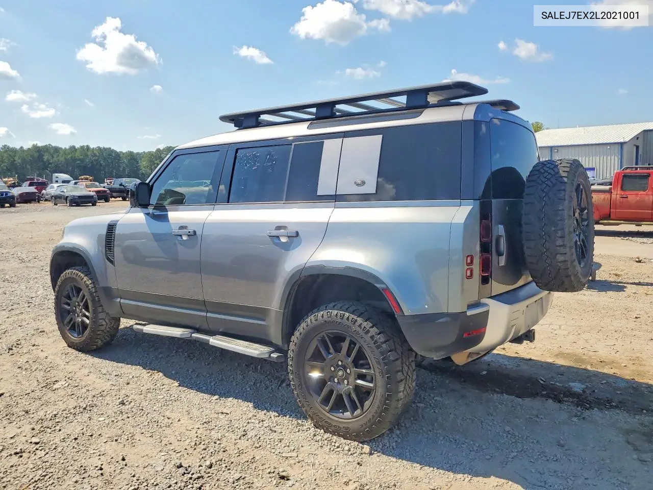 2020 LAND ROVER DEFENDER VIN SALEJ7EX2L2021001 — фото 2