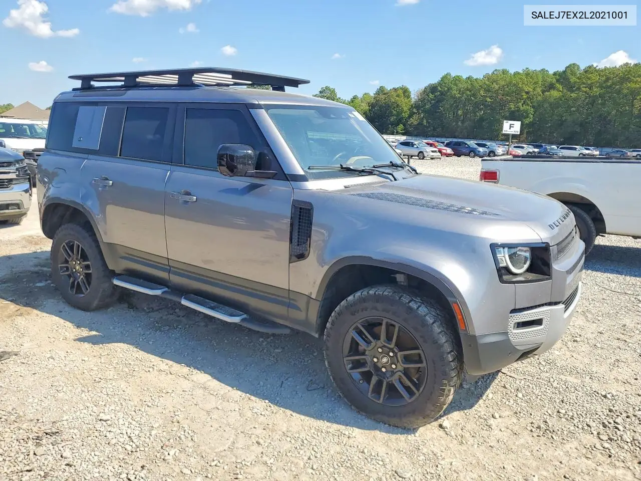 2020 LAND ROVER DEFENDER VIN SALEJ7EX2L2021001 — фото 4