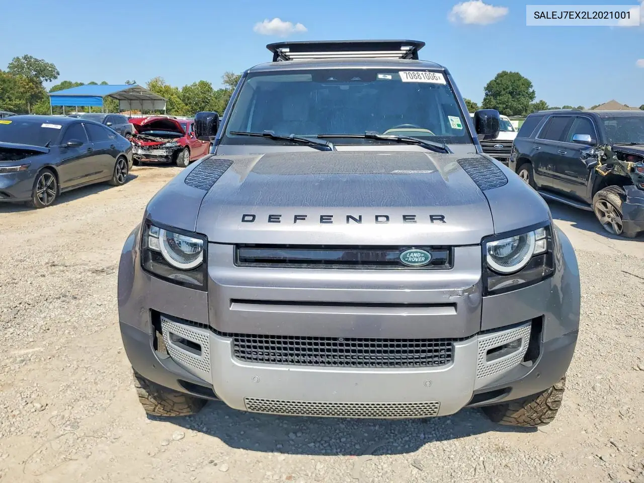 2020 LAND ROVER DEFENDER VIN SALEJ7EX2L2021001 — фото 5