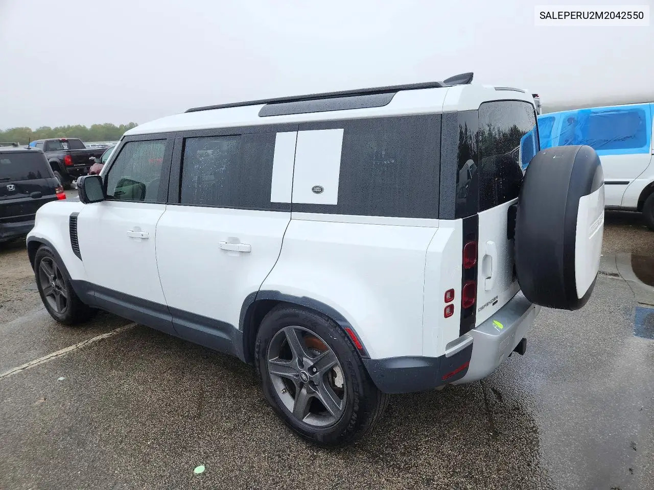 2021 LAND ROVER DEFENDER VIN SALEPERU2M2042550 — фото 2