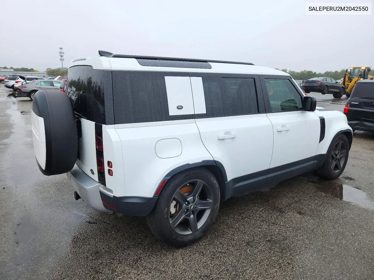 2021 LAND ROVER DEFENDER VIN SALEPERU2M2042550 — фото 3