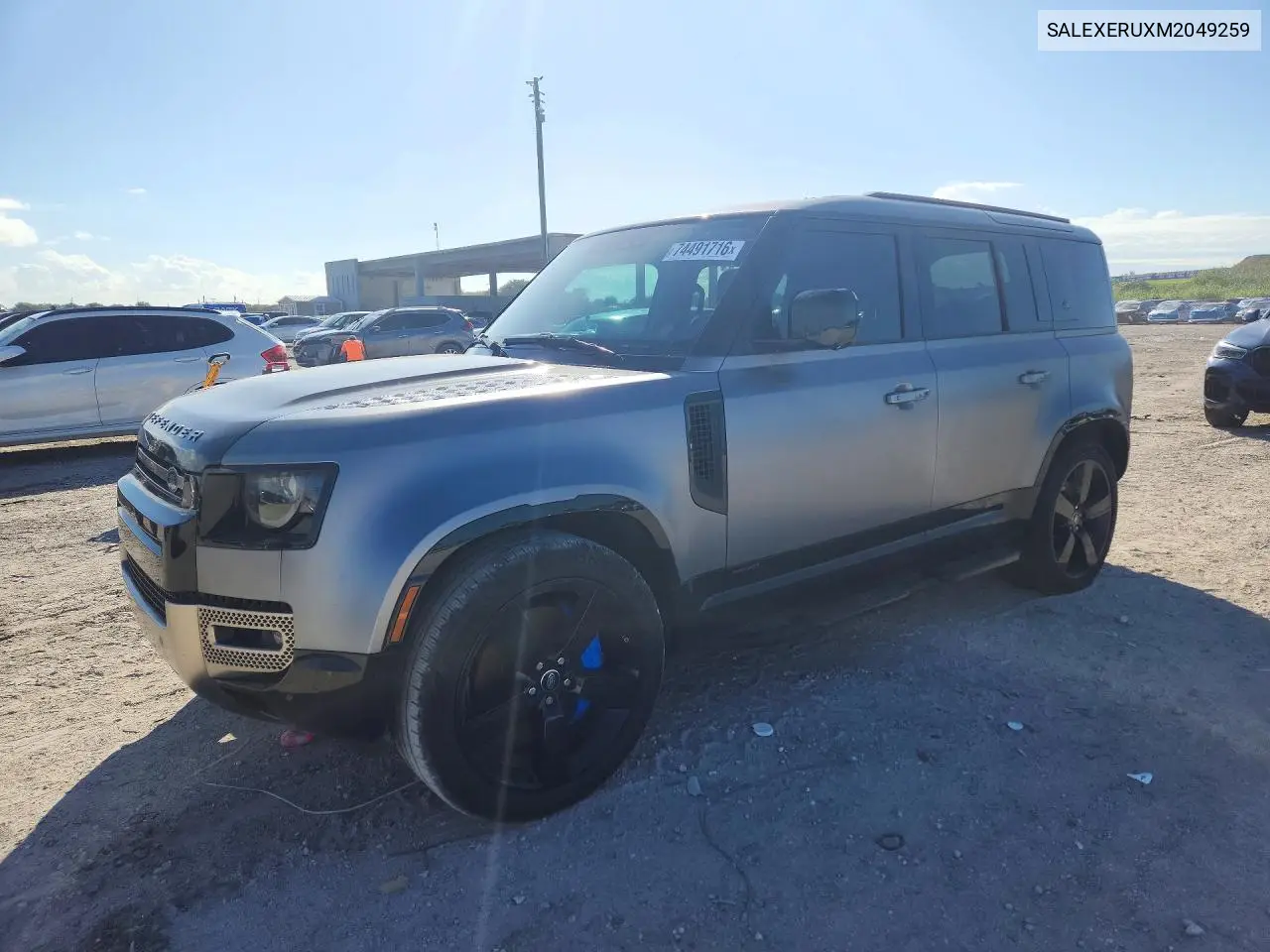 LAND ROVER DEFENDER 2021, VIN SALEXERUXM2049259