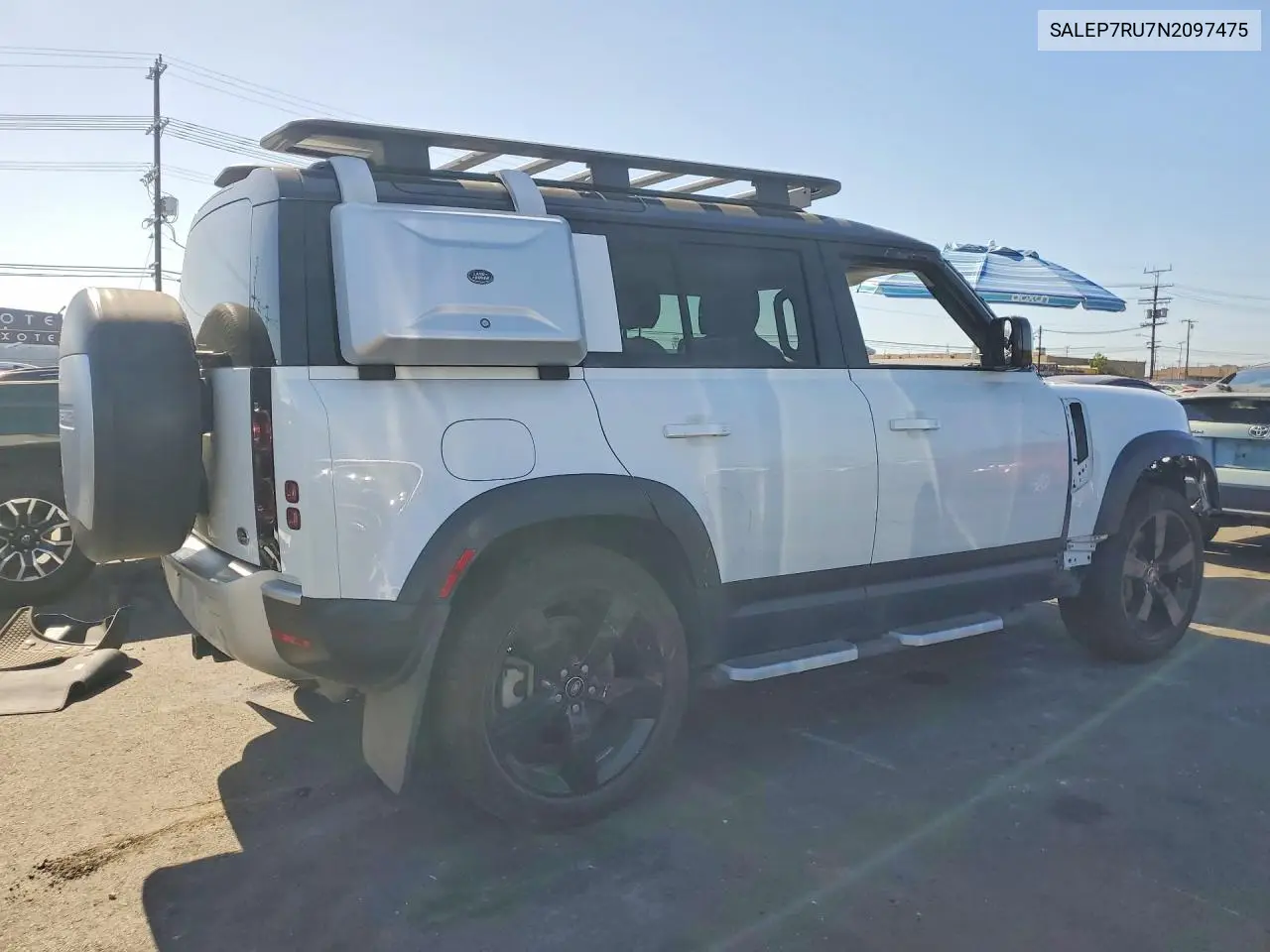 2022 LAND ROVER DEFENDER VIN SALEP7RU7N2097475 — фото 3