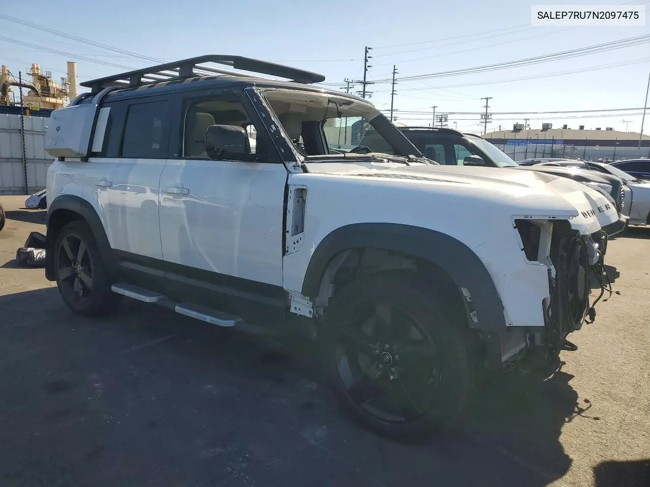 2022 LAND ROVER DEFENDER VIN SALEP7RU7N2097475 — фото 4