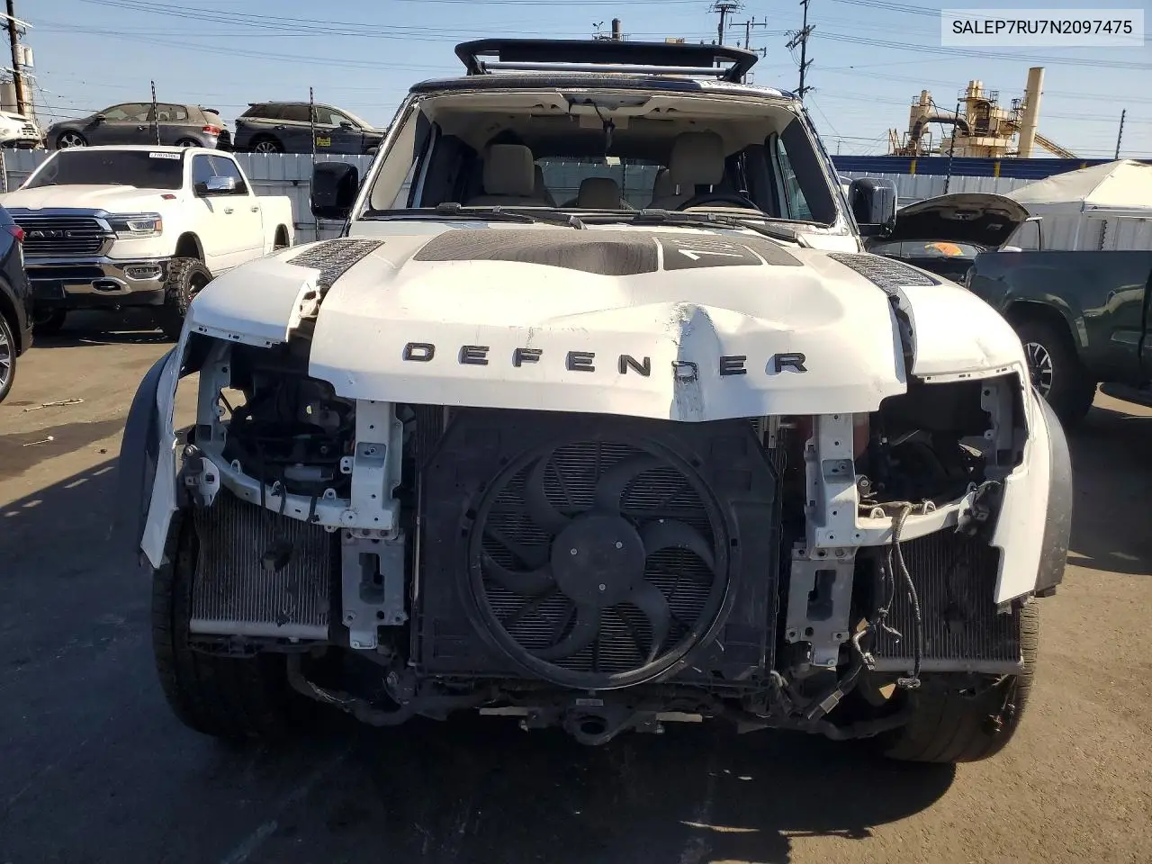 2022 LAND ROVER DEFENDER VIN SALEP7RU7N2097475 — фото 5