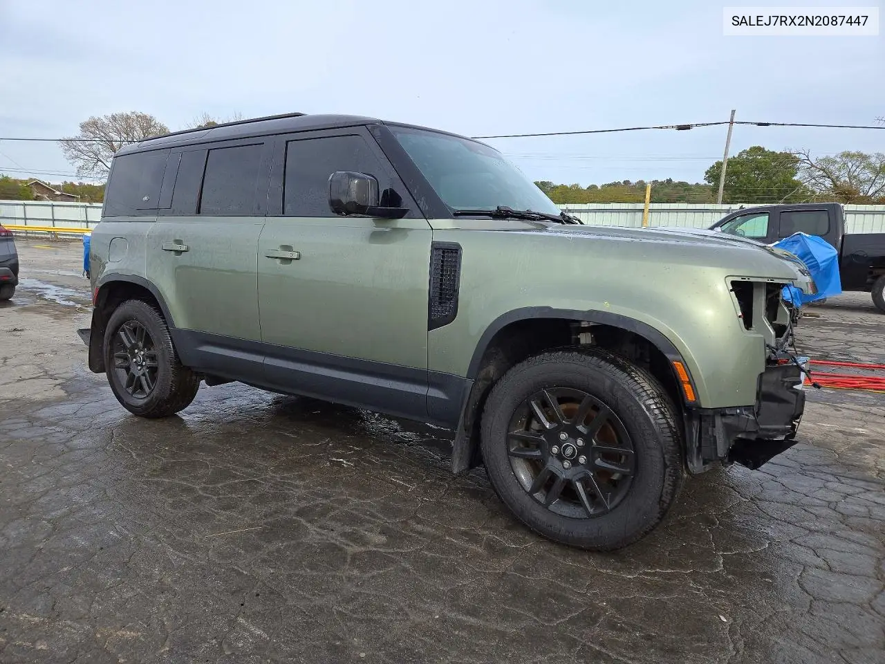 2022 LAND ROVER DEFENDER VIN SALEJ7RX2N2087447 — фото 4