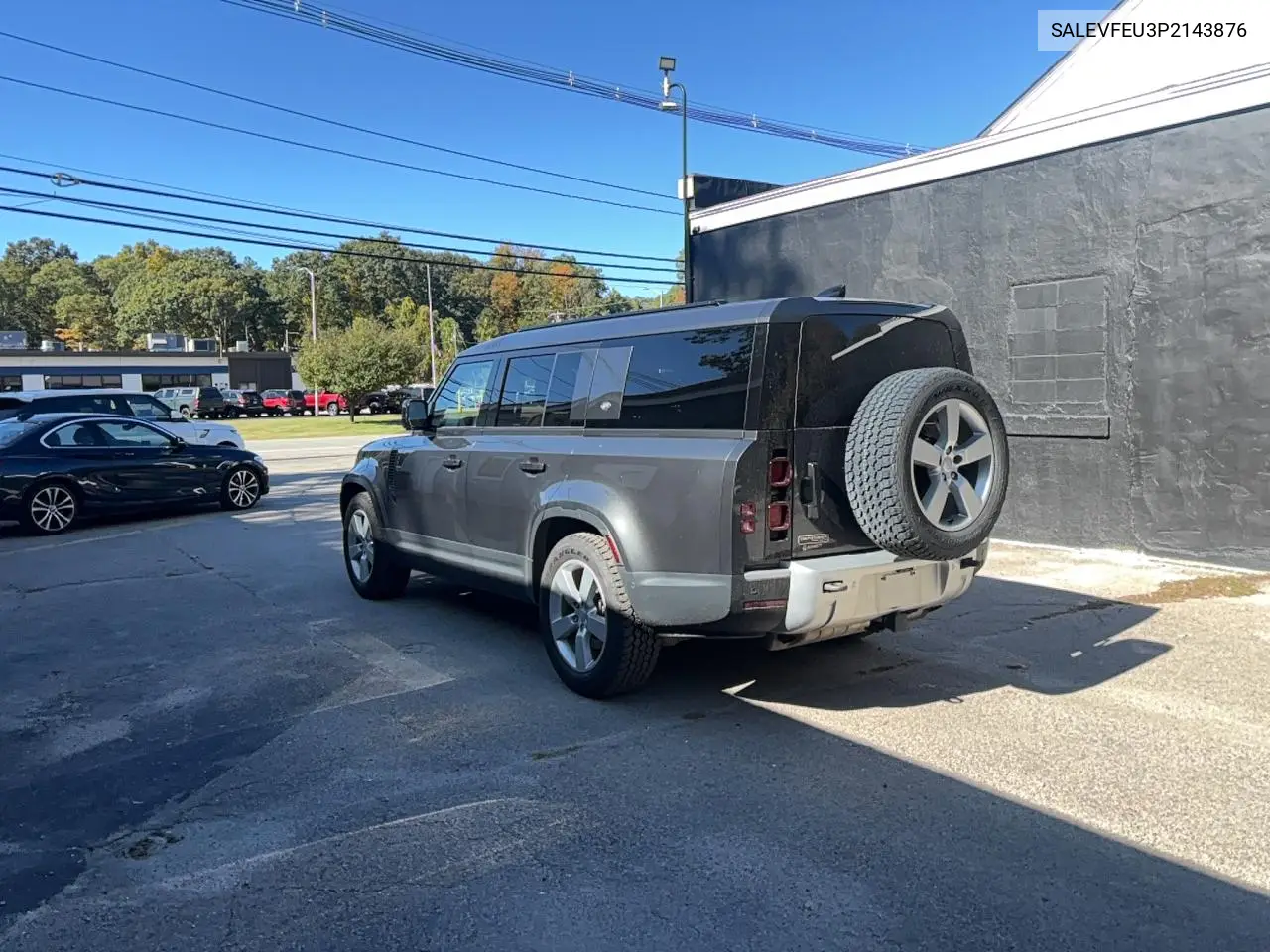 2023 LAND ROVER DEFENDER VIN SALEVFEU3P2143876 — фото 3