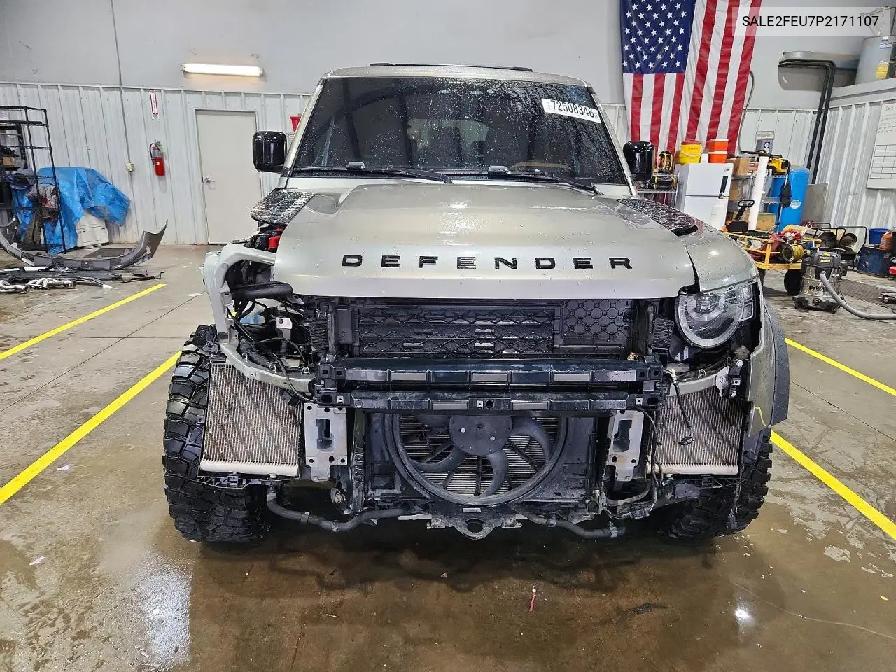 2023 LAND ROVER DEFENDER VIN SALE2FEU7P2171107 — фото 5