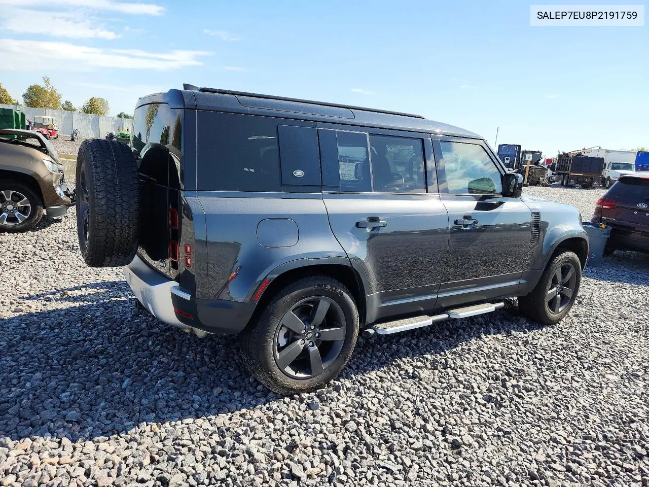 2023 LAND ROVER DEFENDER VIN SALEP7EU8P2191759 — фото 3