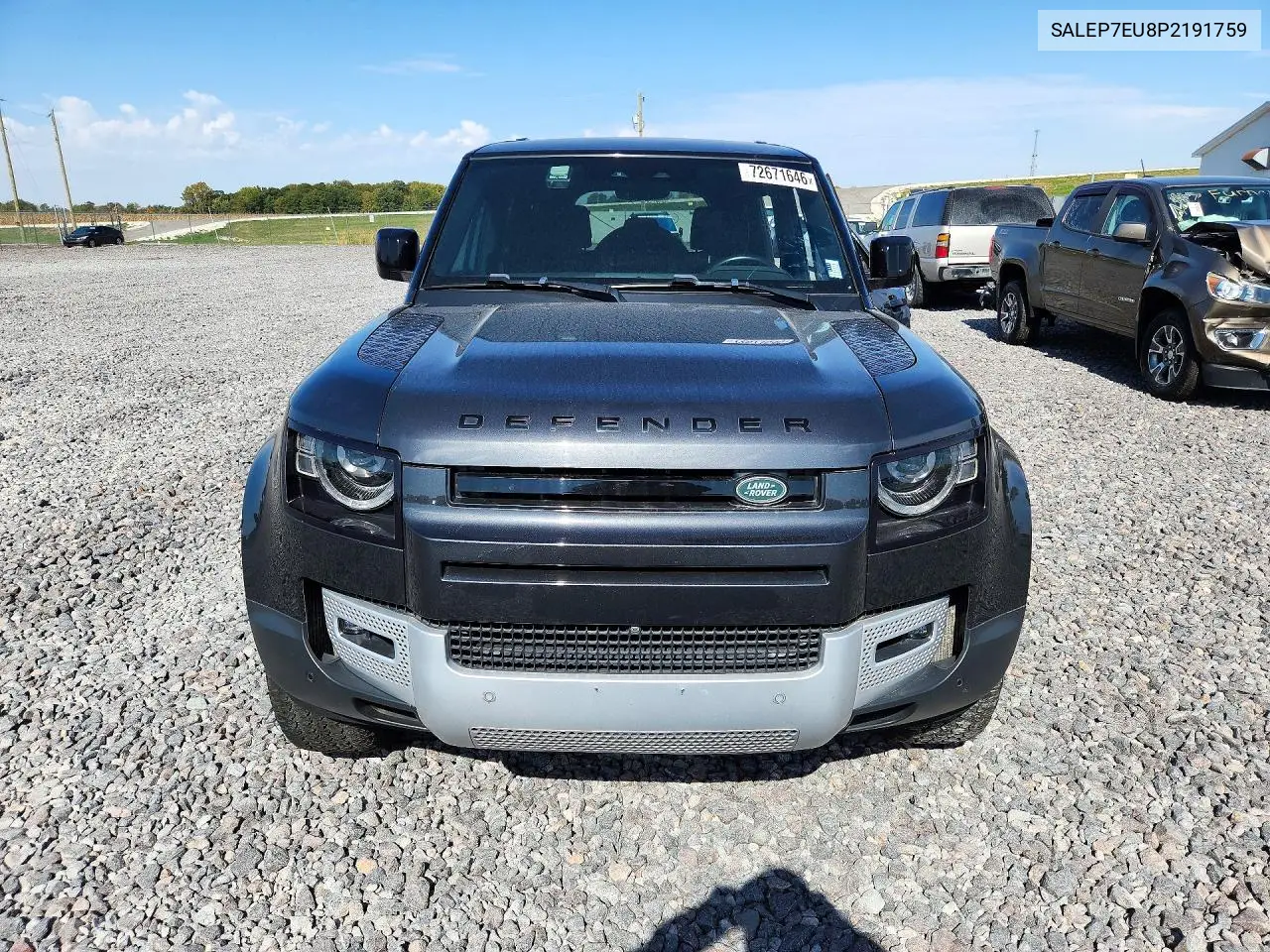 2023 LAND ROVER DEFENDER VIN SALEP7EU8P2191759 — фото 5