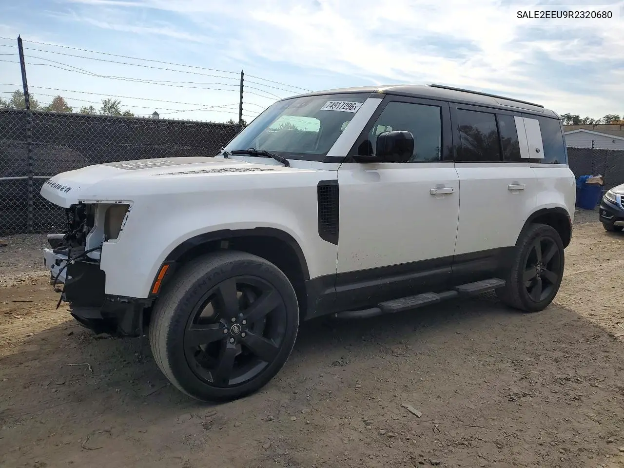 LAND ROVER DEFENDER 2024, VIN SALE2EEU9R2320680