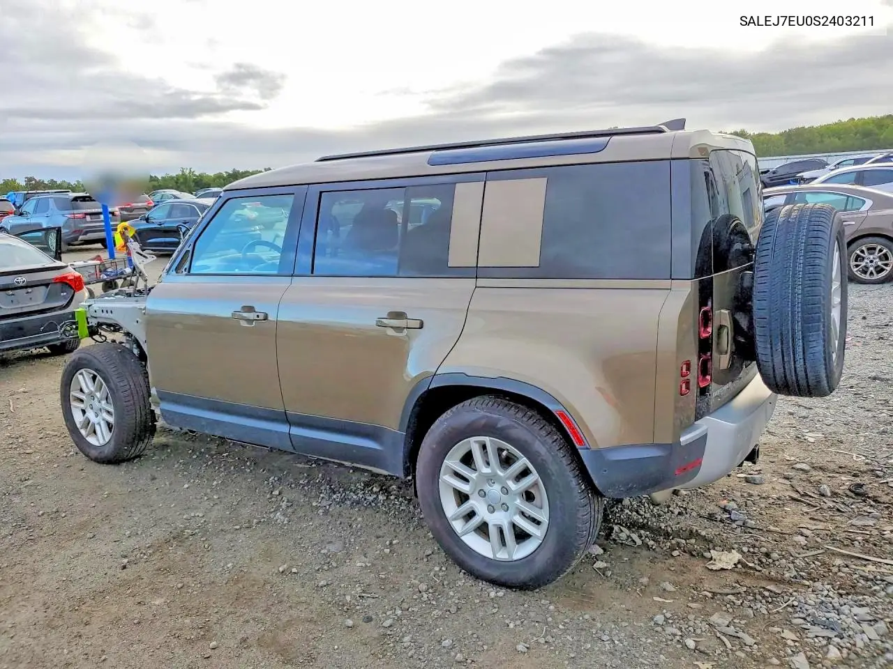 2025 LAND ROVER DEFENDER VIN SALEJ7EU0S2403211 — фото 2