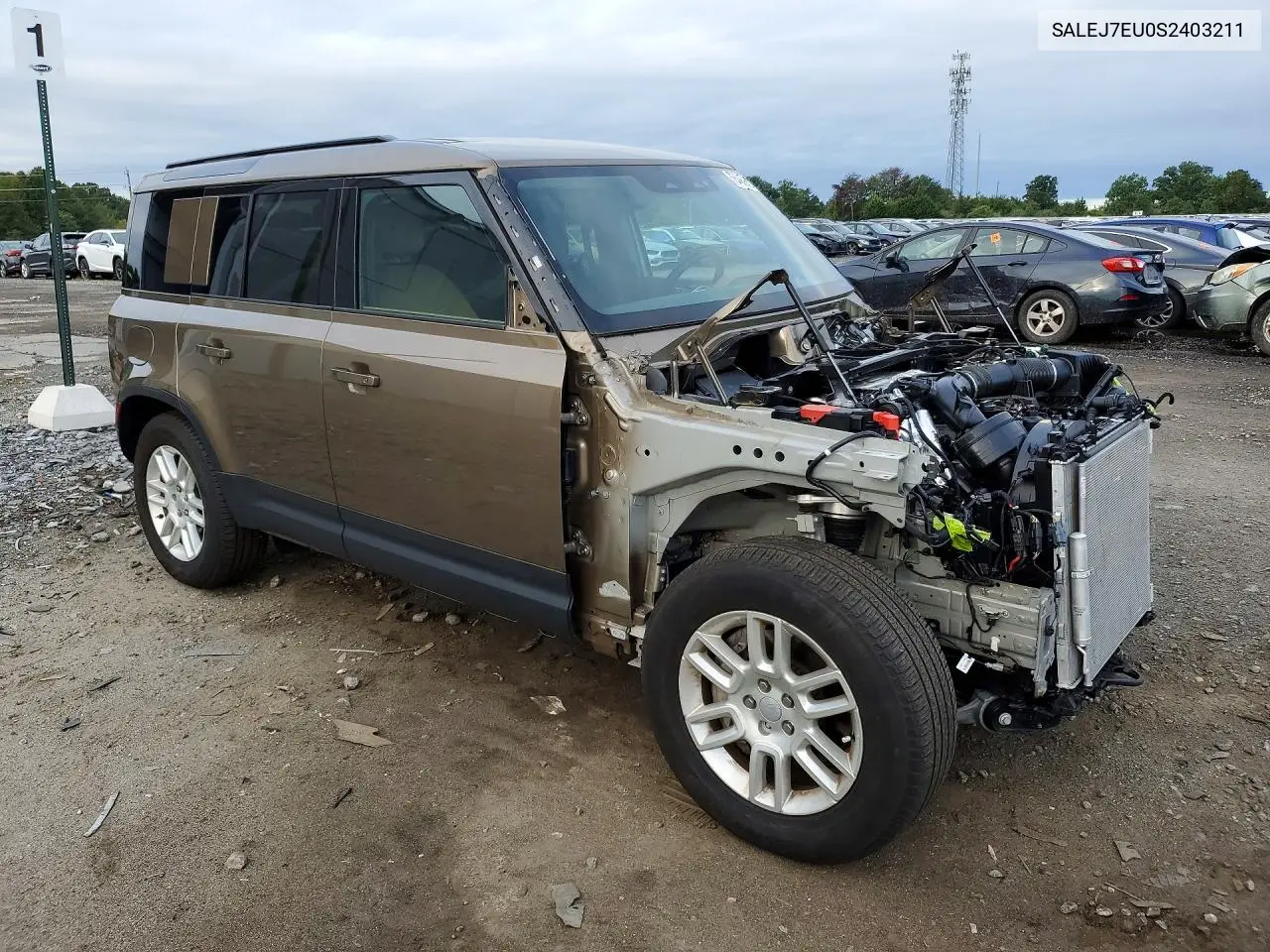 2025 LAND ROVER DEFENDER VIN SALEJ7EU0S2403211 — фото 4