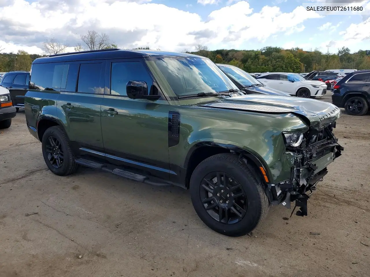 2026 LAND ROVER DEFENDER VIN SALE2FEU0T2611680 — фото 4