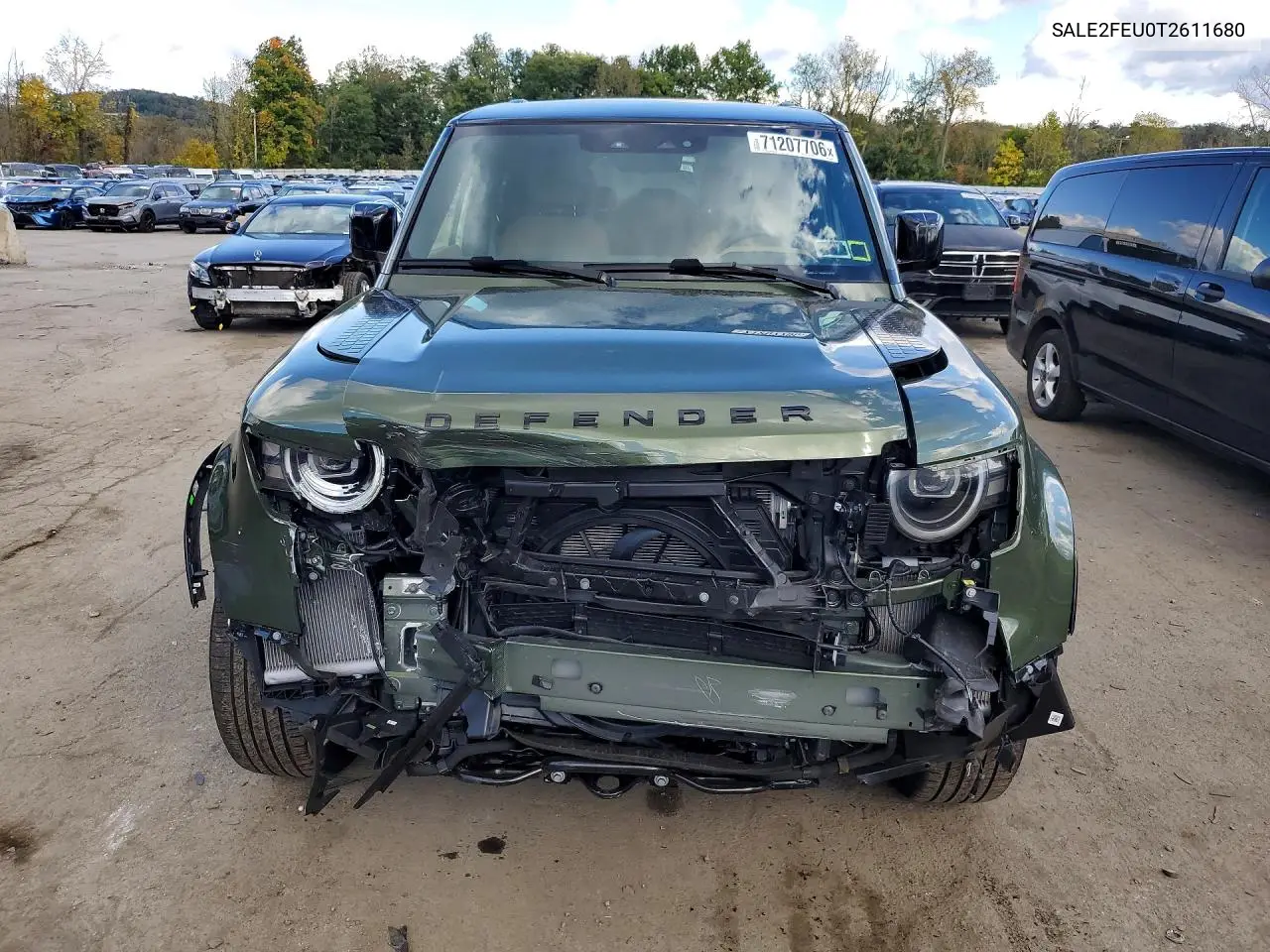 2026 LAND ROVER DEFENDER VIN SALE2FEU0T2611680 — фото 5