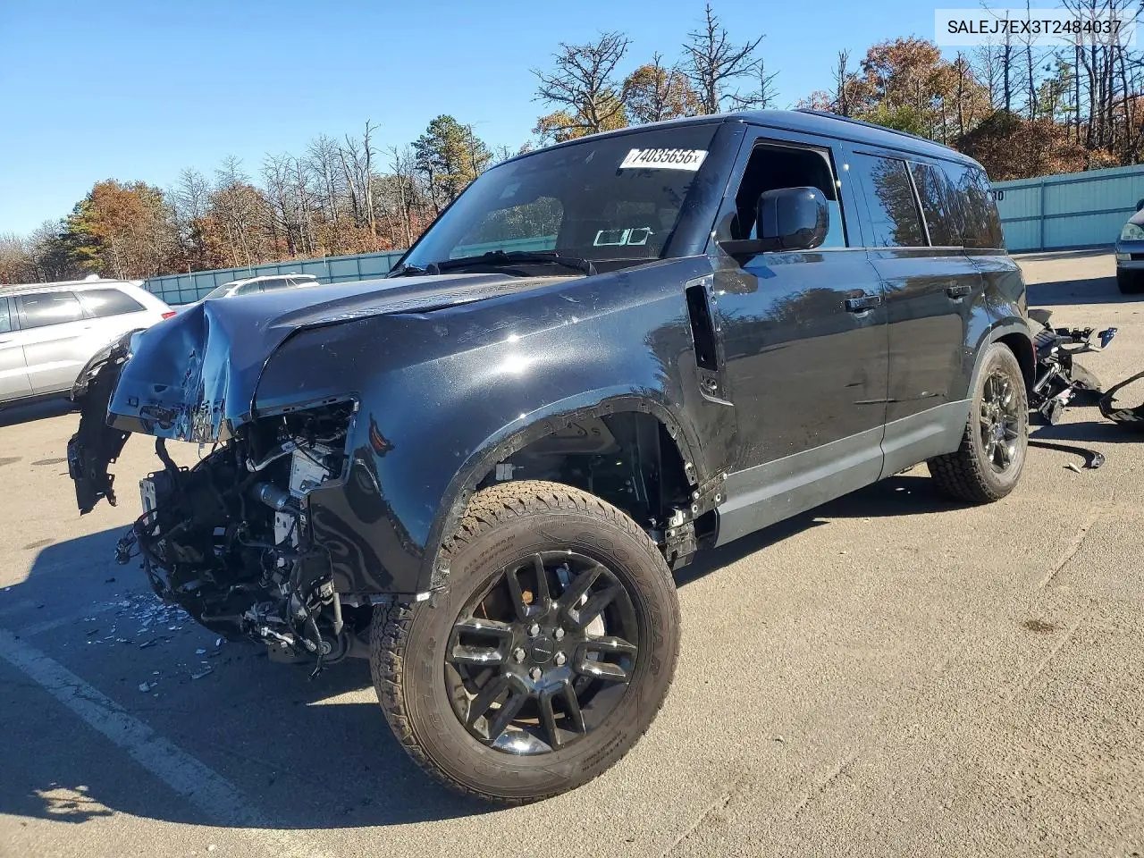 LAND ROVER DEFENDER 2026, VIN SALEJ7EX3T2484037