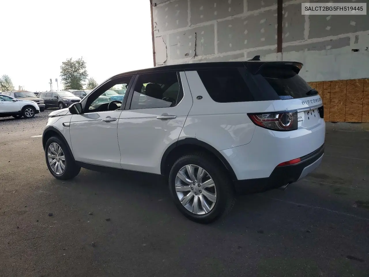 2015 LAND ROVER DISCOVERY SPORT VIN SALCT2BG5FH519445 — фото 2