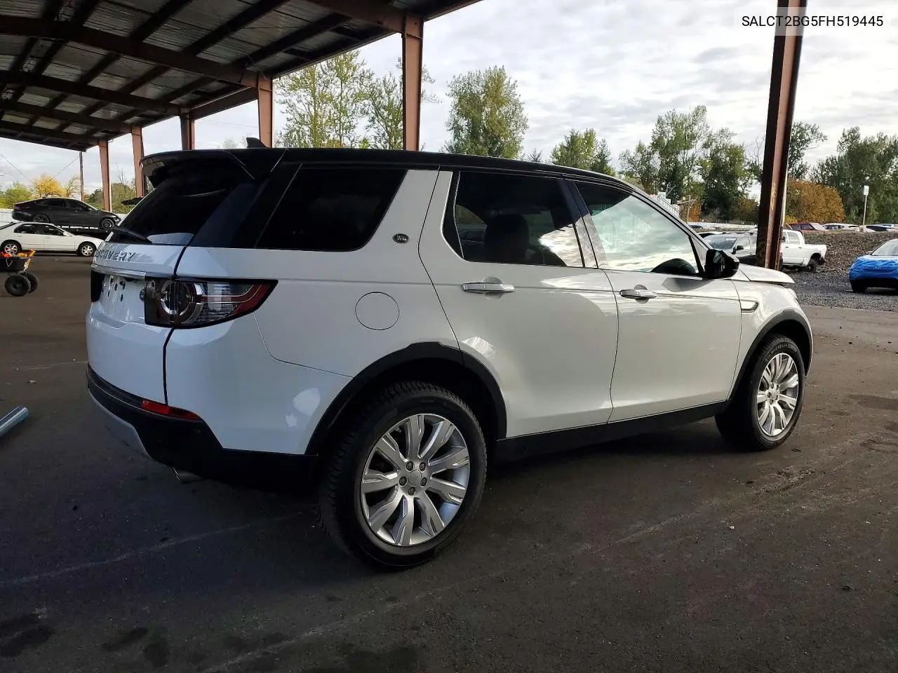 2015 LAND ROVER DISCOVERY SPORT VIN SALCT2BG5FH519445 — фото 3