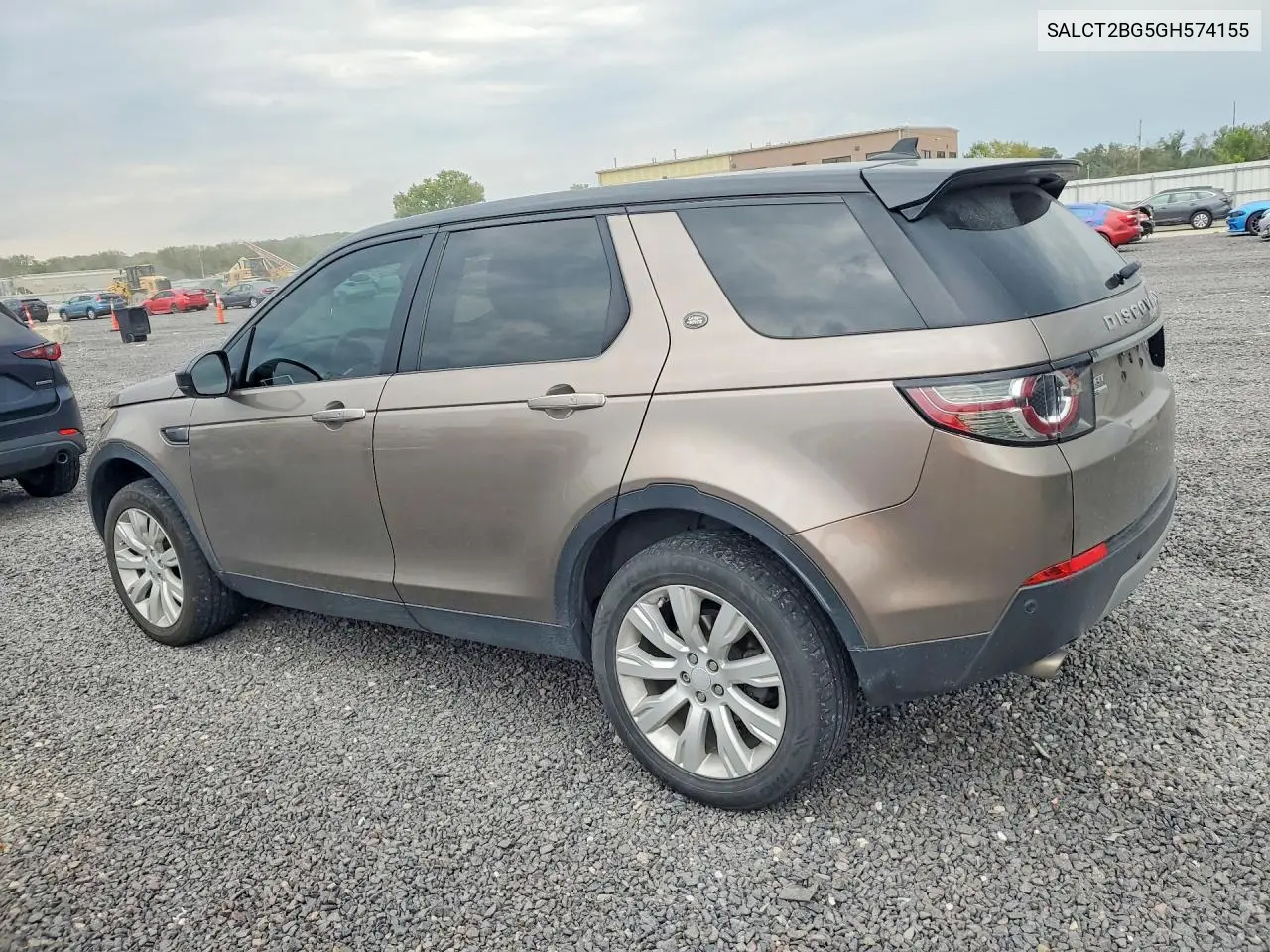 2016 LAND ROVER DISCOVERY SPORT VIN SALCT2BG5GH574155 — фото 2
