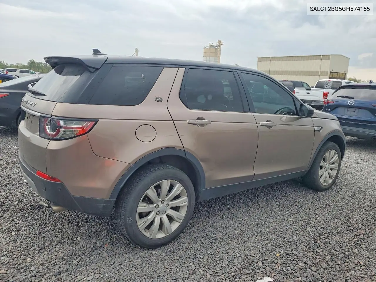 2016 LAND ROVER DISCOVERY SPORT VIN SALCT2BG5GH574155 — фото 3
