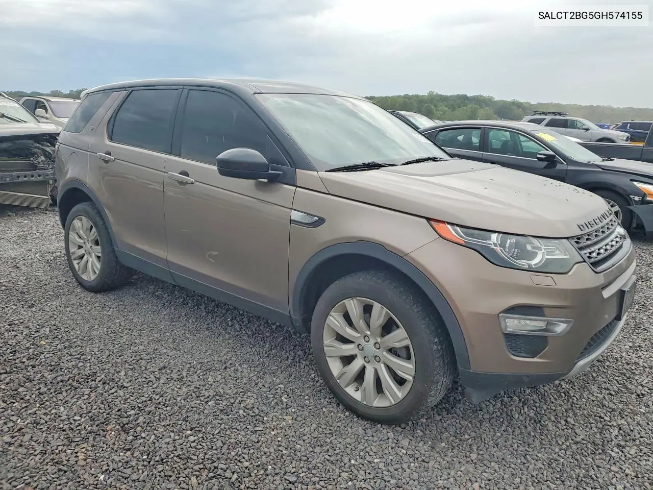 2016 LAND ROVER DISCOVERY SPORT VIN SALCT2BG5GH574155 — фото 4