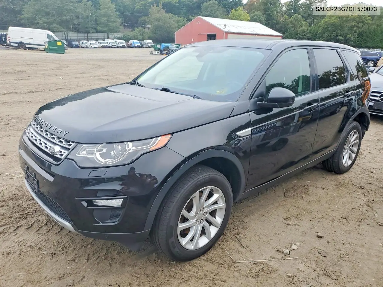 LAND ROVER DISCOVERY SPORT 2016, VIN SALCR2BG7GH570073