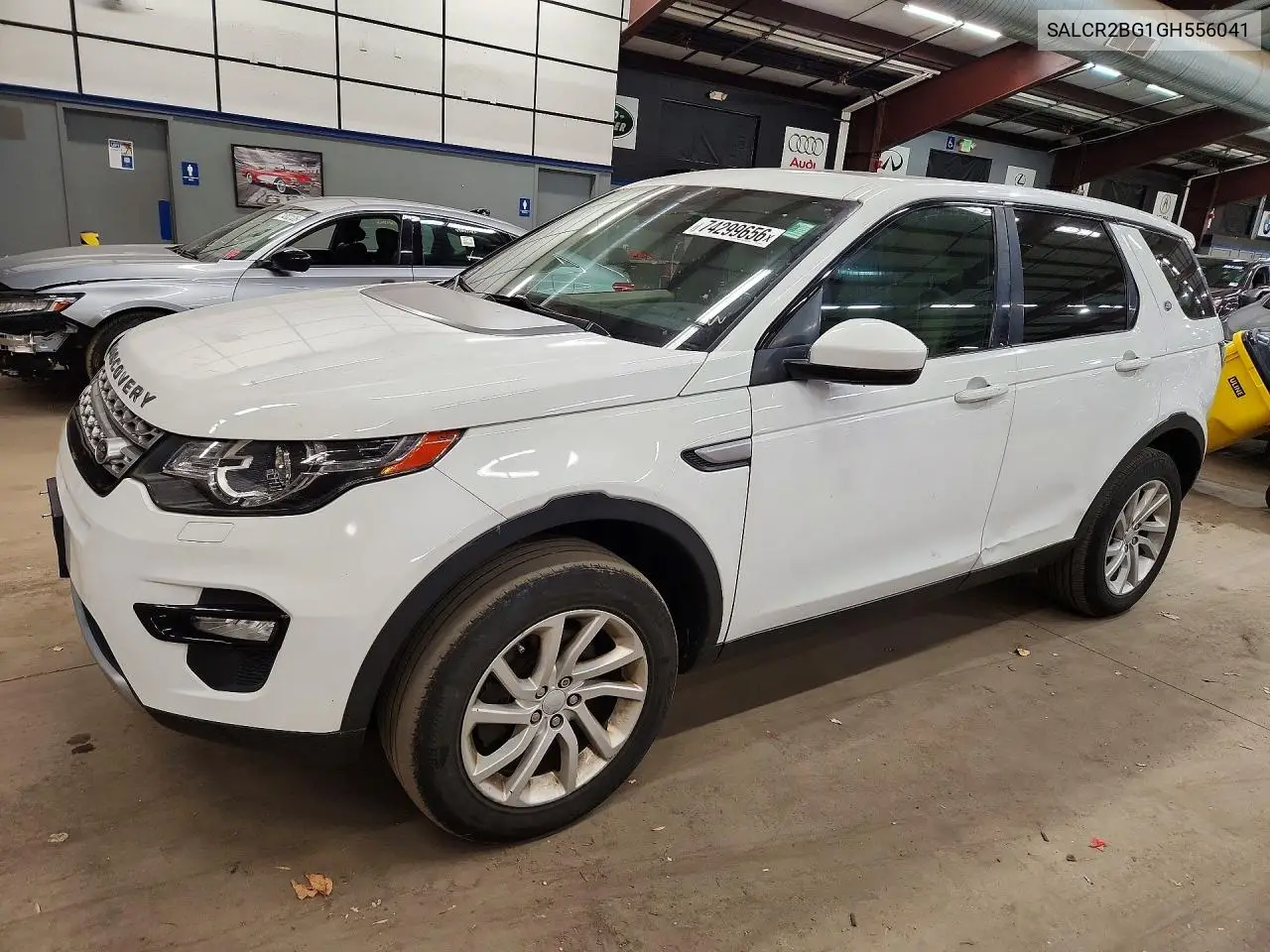 LAND ROVER DISCOVERY SPORT 2016, VIN SALCR2BG1GH556041