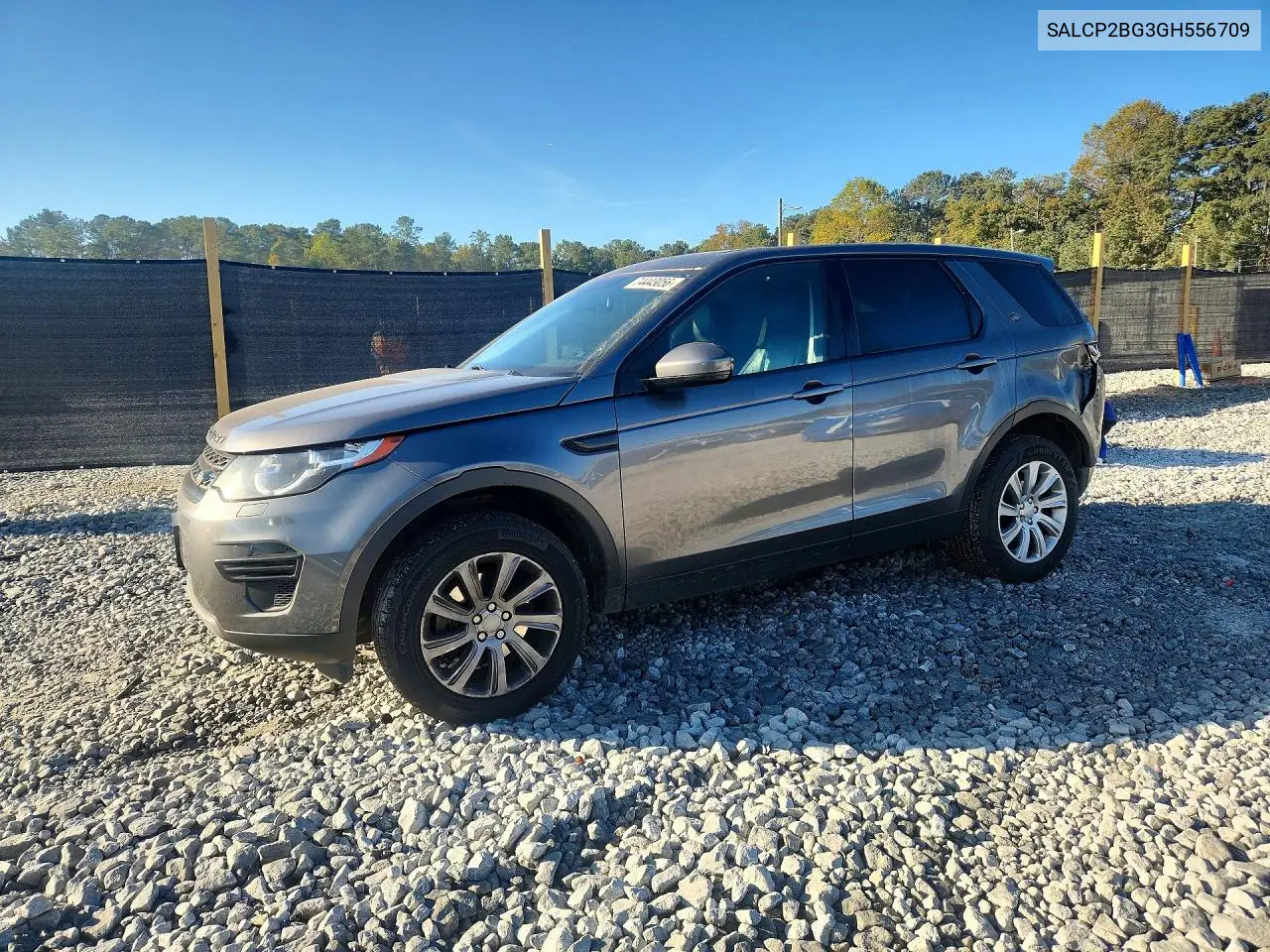 LAND ROVER DISCOVERY SPORT 2016, VIN SALCP2BG3GH556709