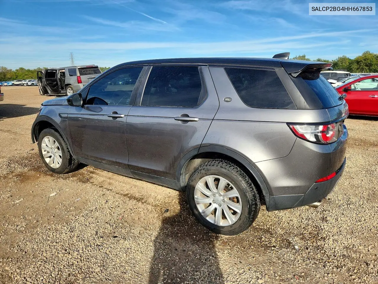 2017 LAND ROVER DISCOVERY SPORT VIN SALCP2BG4HH667853 — фото 2