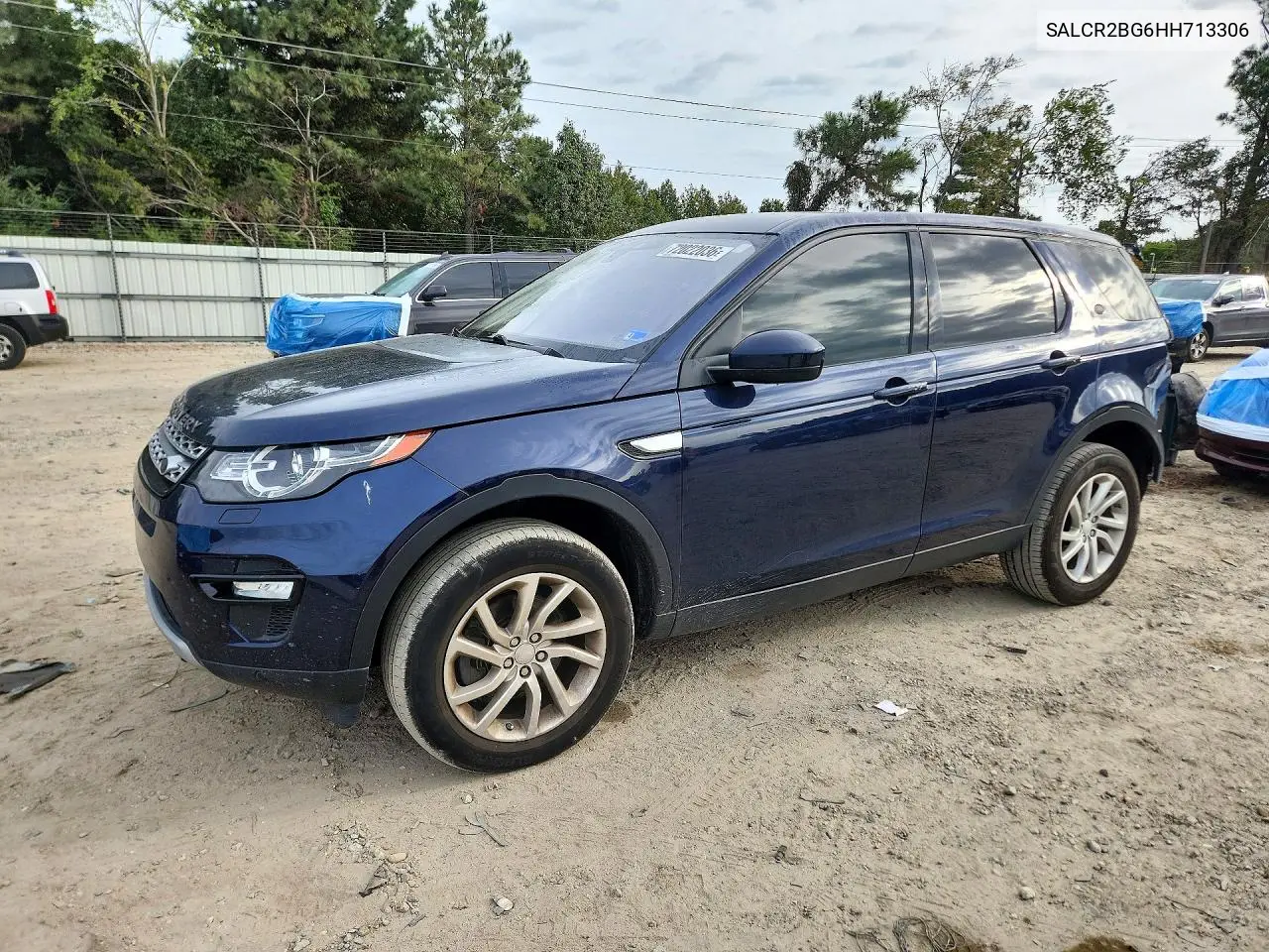 LAND ROVER DISCOVERY SPORT 2017, VIN SALCR2BG6HH713306