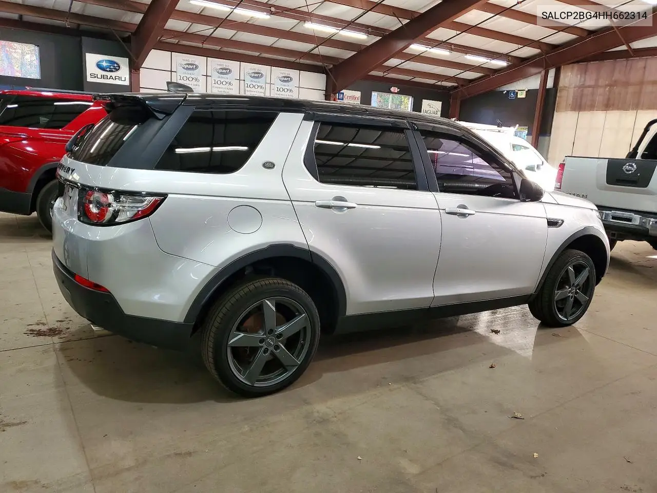 2017 LAND ROVER DISCOVERY SPORT VIN SALCP2BG4HH662314 — фото 3