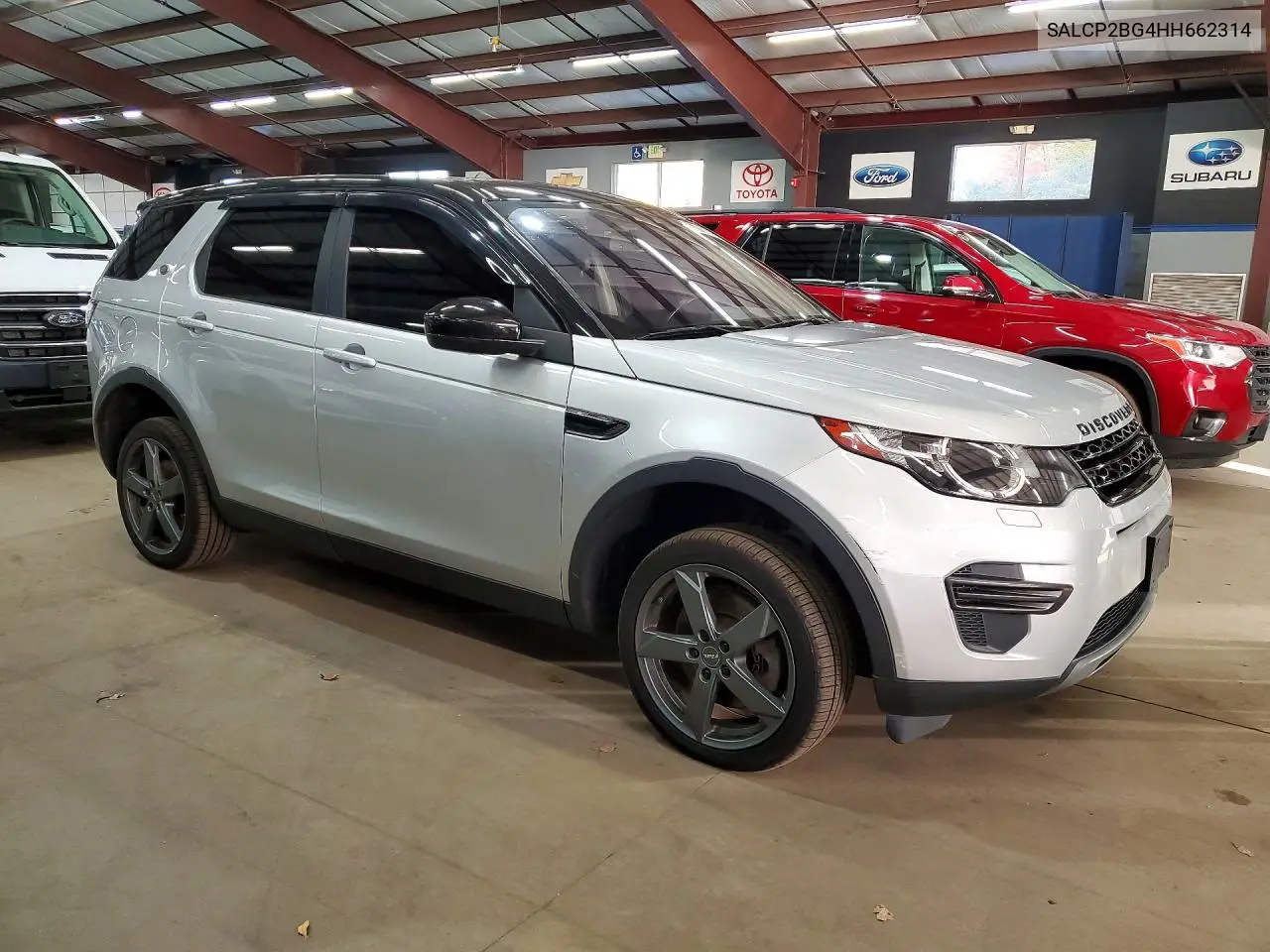 2017 LAND ROVER DISCOVERY SPORT VIN SALCP2BG4HH662314 — фото 4