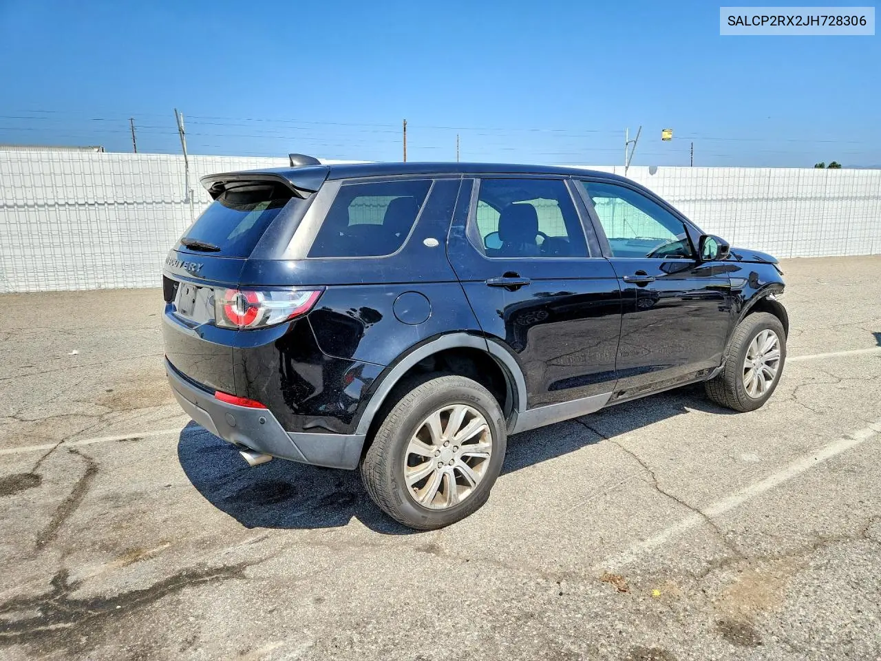 2018 LAND ROVER DISCOVERY SPORT VIN SALCP2RX2JH728306 — фото 3